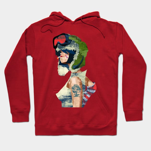 The Girl Who Loved Tanks Hoodie by pastanaut